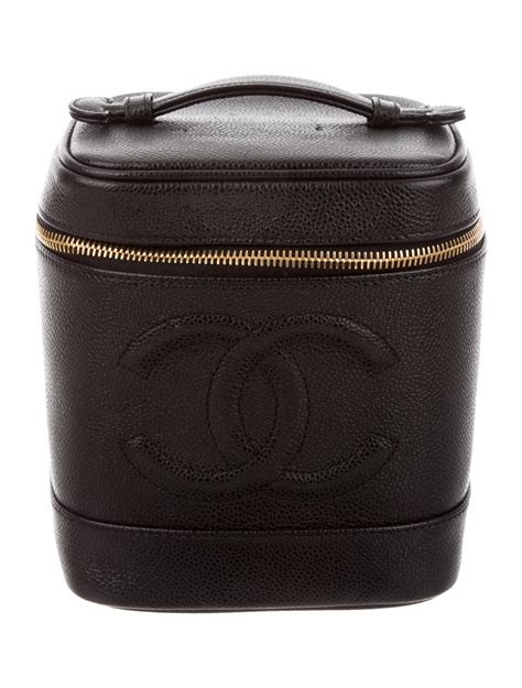 chanel vanity with mirror|Chanel vanity case original.